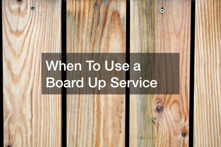When To Use a Board Up Service Madison County Library